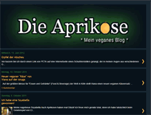 Tablet Screenshot of dieaprikose.blogspot.com