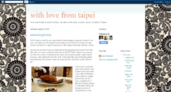 Desktop Screenshot of lovefromtaipei.blogspot.com