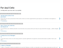Tablet Screenshot of forazulcielo.blogspot.com