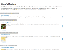 Tablet Screenshot of dianasdesignsonline.blogspot.com