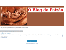 Tablet Screenshot of oblogdopaizao.blogspot.com