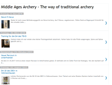 Tablet Screenshot of middle-ages-archery.blogspot.com