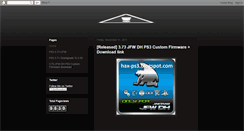 Desktop Screenshot of hax-ps3.blogspot.com
