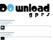Tablet Screenshot of downloadgprs.blogspot.com