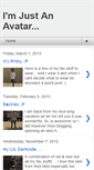 Mobile Screenshot of imjustanavatar.blogspot.com