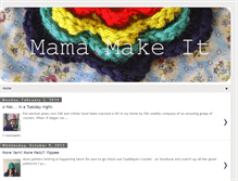 Tablet Screenshot of mamamakeit.blogspot.com