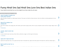Tablet Screenshot of bestindiansms.blogspot.com