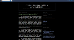 Desktop Screenshot of fisica-conceptosyaplicaciones.blogspot.com