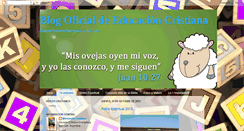 Desktop Screenshot of educacioncristianaecesl.blogspot.com