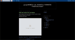 Desktop Screenshot of 4130bmxnoticias.blogspot.com