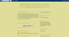Desktop Screenshot of barcelonacatalunyaeuropa.blogspot.com