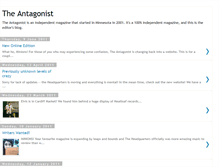 Tablet Screenshot of iamtheantagonist.blogspot.com