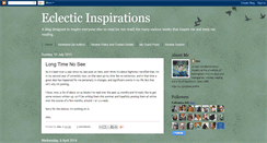 Desktop Screenshot of eclecticallyinspired.blogspot.com