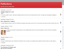 Tablet Screenshot of divinereflections.blogspot.com