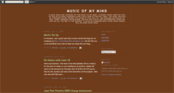 Desktop Screenshot of musicofmymind101.blogspot.com