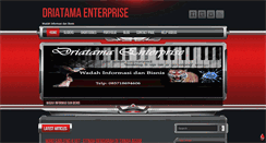 Desktop Screenshot of driatamaenterprise.blogspot.com