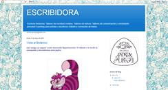 Desktop Screenshot of escribidoraenbuenosaires.blogspot.com