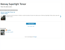 Tablet Screenshot of keeway-superlight-tensor-de-cadena.blogspot.com