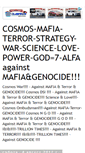 Mobile Screenshot of cosmos-mafia-strategy-war-love.blogspot.com