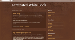 Desktop Screenshot of laminatedwhitebook.blogspot.com