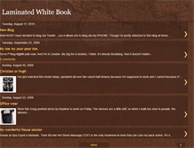 Tablet Screenshot of laminatedwhitebook.blogspot.com