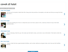 Tablet Screenshot of cewekdihotelx.blogspot.com