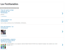 Tablet Screenshot of losfestibailables.blogspot.com