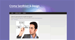 Desktop Screenshot of cromasandblastdesign.blogspot.com