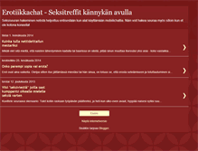 Tablet Screenshot of erotiikkachat.blogspot.com