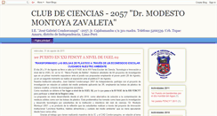 Desktop Screenshot of clubciencias2057.blogspot.com