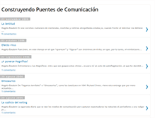 Tablet Screenshot of comunicacionbolivia.blogspot.com