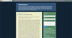 Desktop Screenshot of mathnotations.blogspot.com