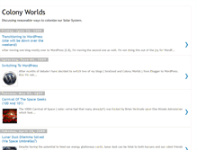Tablet Screenshot of colonyworlds.blogspot.com