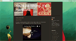 Desktop Screenshot of itshambone.blogspot.com