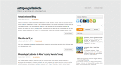 Desktop Screenshot of antropologiabariloche.blogspot.com