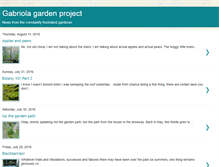 Tablet Screenshot of gabriolagardenproject.blogspot.com