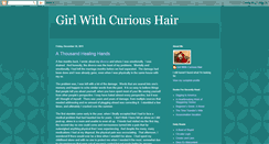 Desktop Screenshot of girlwithcurioushair.blogspot.com