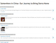 Tablet Screenshot of forsomewhereinchina.blogspot.com