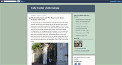 Desktop Screenshot of fahyfactoreurope.blogspot.com