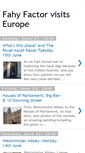 Mobile Screenshot of fahyfactoreurope.blogspot.com