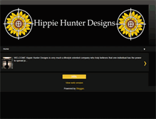 Tablet Screenshot of hippiehunterdesigns.blogspot.com