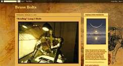 Desktop Screenshot of brassbolts.blogspot.com