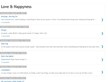 Tablet Screenshot of loveandnappyness.blogspot.com