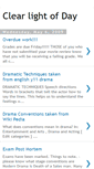 Mobile Screenshot of clearlightofday2.blogspot.com