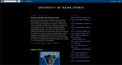 Desktop Screenshot of andrewumainesports.blogspot.com