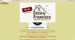 Desktop Screenshot of brechocasadefrancisco.blogspot.com