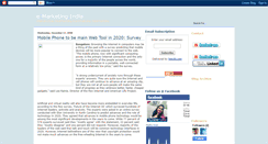 Desktop Screenshot of e-marketingindia.blogspot.com