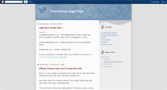 Desktop Screenshot of everythinglegalhigh.blogspot.com