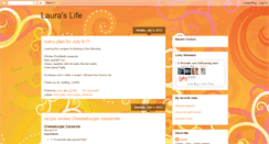 Desktop Screenshot of mylifeinlaurasworld.blogspot.com