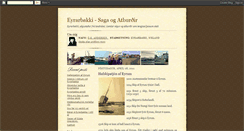 Desktop Screenshot of eyrbekkingur.blogspot.com